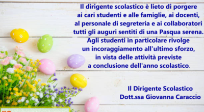 Auguri del Dirigente Scolastico