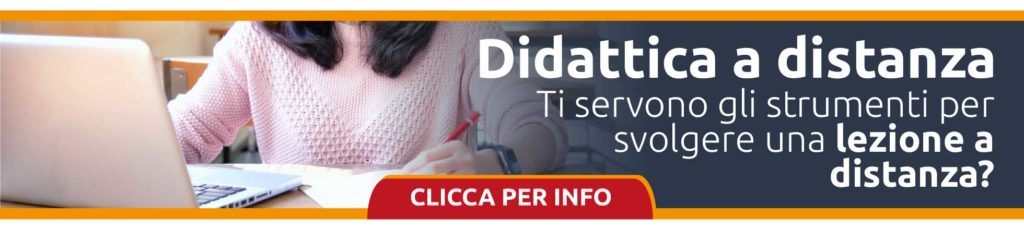 Strumenti per la didattica a distanza